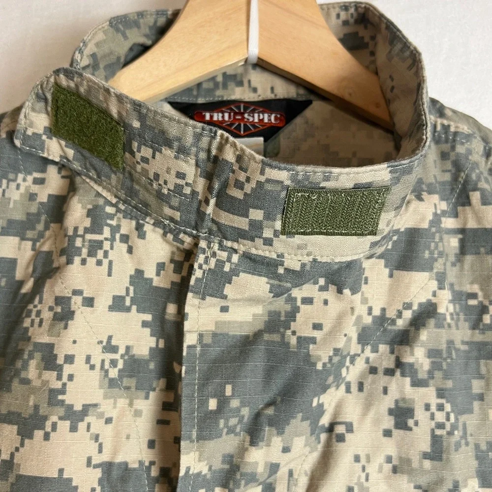 TRU-SPEC Digital Camo Military‎ Field Jacket Medium Regular Men's Utility Work